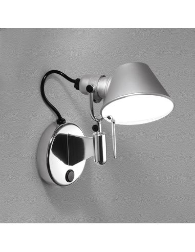 Artemide Tolomeo Micro Faretto Con Interruttore New