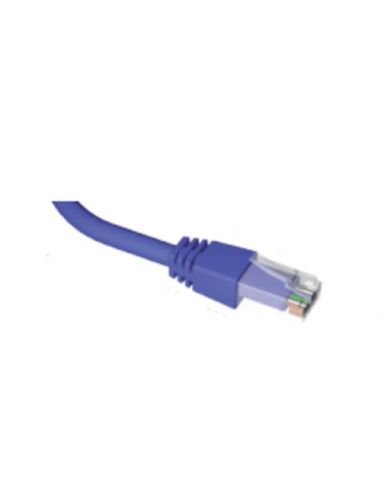 Bretella Di Connessione U/Utp Plug/Plug  Rj45 Categoria 6 250Mhz Lunghezza 10M, 26 Awg, Lshf/Lszh Iec 332.1 Colore Blu