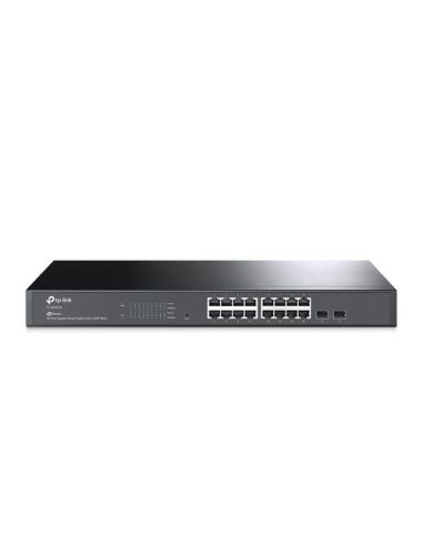 Switch Tp-Link Tl-Sg2218 16P Lan Gigabit Smart Switch 10/100/1000Mbps Rj451u 19-Inch Rack-Mountable, 2 Gigabit Sfp Slots