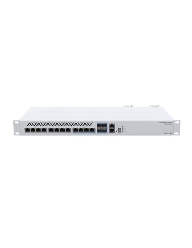 Switch Mikrotik Cloud Router Switch 312-4C8Xg-Rm With 8X1g/2.5G/5G/10G Rj45 ,4Combo Ports,1 Lan Port For Management Routeros L5