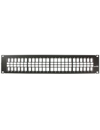 Pannello Di Permutazione Lineare Non Schermato Rj45 Quickport 2U Rack 19 Patch Panel - Vuoto