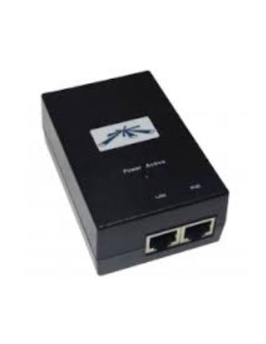 Adattatore Poe Injector Ubiquiti Poe-48 Poe Injector, 48V/0,5A, 24W Con Cavo Alimentazione (Eu) Poe-48-24W-G