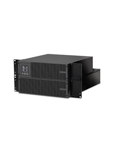 Ups Atlantis A03-Op6002p-Rc Server Rack-6U Online 6000Va (5400W) Batterie Incluse 16X12v@7A/H Sw Contr. Incl.