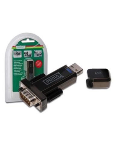 Adattatore Digitus Usb 2.0 A/Seriale Rs232 9 Pin Maschio - Cavo Prolunga Cm.80 Incluso