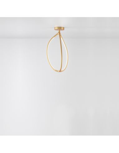 Artemide Arrival 70 Lampada Soffitto Oro