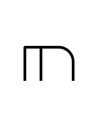 Artemide Alphabet Of Light Lampada Da Parete 'M' Lowercase