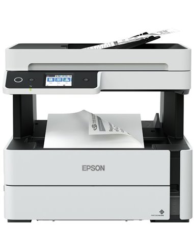 Multifunzione Epson Ecotank Mono Et-M3170 A4 15Ppm 250Ff Adf Duplex Lan Usb Wifi Starter Kit Di 11000Pp