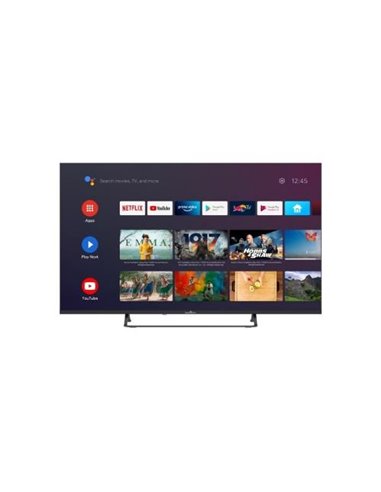 Smart Tech Led 50 Smart Tv 50Qa20v3 Frameless 4K Uhd Android 11.0 Dvb-T2/S 4*Hdmi 2*Usb Lan Vesa Ci Slot