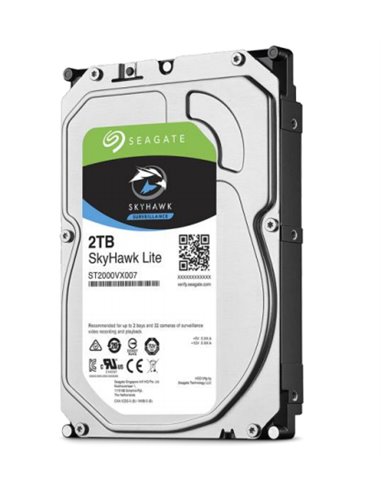 Hd Seagate Skyhawk Sata3 2Tb 3.5 5900 Rpm  64Mb Cache 24X7 - Sv35 - (Ideali Per Dvr/Pvr) St2000vx007