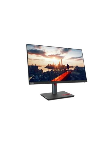 Monitor Lenovo P24h-30 63B3gat6it 23.8 Ips/Qhd/Hdmi,Dp,Usb-C (100W)/Ethernet/Daisy Chain