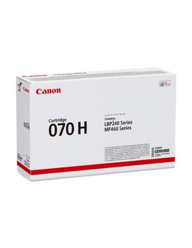 Toner Canon 070H Bk Nero 10.200Pp X Lbp243dw Lbp246dw Mf461dw Mf463dw Mf465dw