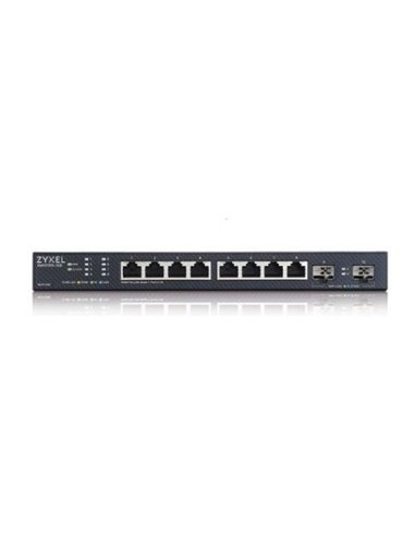 Xmg1915-10E - Nebulaflex Switch Web Managed 8 Porte 2.5 Mgigabit  2 Porte 10Gbe Sfp - Supporto Ipv6, Vlan - Senza Ventole