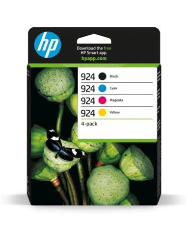 Ink Hp 6C3z1ne N.924 Multipack Cmyk X Oj-8122E Oj-8125E Oj-8124E Oj-8132E Oj-8135E