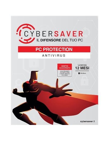 Cybersaver Pc Protection Antivirus 3Pc Box Cspp12av3b